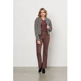 &Co Woman - PACEY HEAVY TRAVEL - Broek - Donker bruin