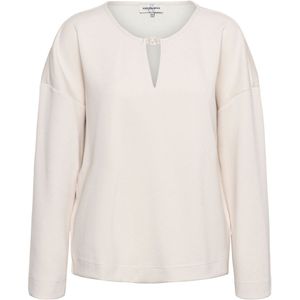 &Co Woman - TO308 DACE - T-shirt - Midden beige - Lange Mouw