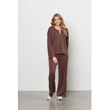 &Co Woman - Blousetop - Bruin - Modal