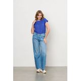 &Co Woman - Rozan - Shirt - Korte Mouwen - Ronde Hals