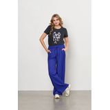 SOLANA - PA382 - Pantalon - Iris - Luxe Viscose Kwaliteit