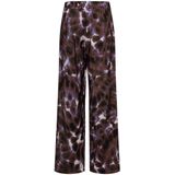 &Co Woman - Broek - Purple Tie-Dye - Iris Multi