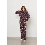 &Co Woman - Broek - Purple Tie-Dye - Iris Multi