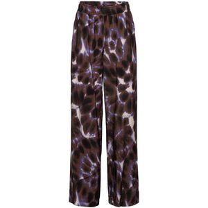 &Co Woman - Broek - Purple Tie-Dye - Iris Multi