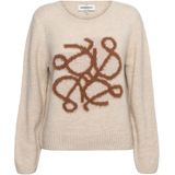 &Co Woman - Bilal - Pullover - Lange Mouw - Fancy Brei Kwaliteit