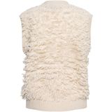 &Co Woman - M-Beige - Gilet - Mouwloos - 3-knoops Sluiting