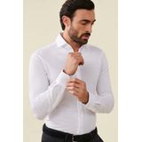 Cavallaro - Napoli - Overhemd - Wit - Slim Fit