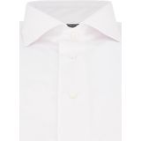 Cavallaro - Napoli - Overhemd - Wit - Slim Fit - Twill