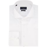 Cavallaro - Napoli - Overhemd - Wit - Slim Fit - Twill
