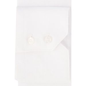 Cavallaro - Napoli - Overhemd - Wit - Slim Fit - Twill