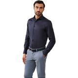 Cavallaro - Napoli - Overhemd - Donkerblauw - Slim Fit - Twill