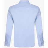 Cavallaro Napoli - Slim Fit Overhemd - Lichtblauw - Twill