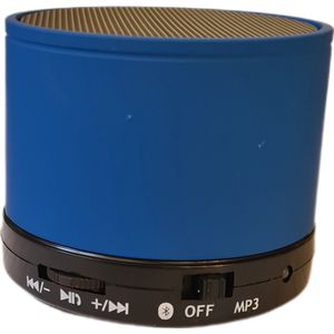 Bluetooth-luidspreker Round bass, royal blauw