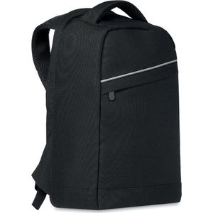 Rugzak - Rugtas - Laptoptas - Handbagage - Met 13 inch laptopvak - 45 x 26 cm - Duurzaam - RPET - zwart