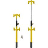 ProPlus - Stuurslot - Geel - Universeel - Verstelbaar