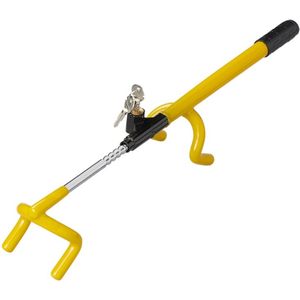 ProPlus - Stuurslot - Geel - Universeel - Verstelbaar