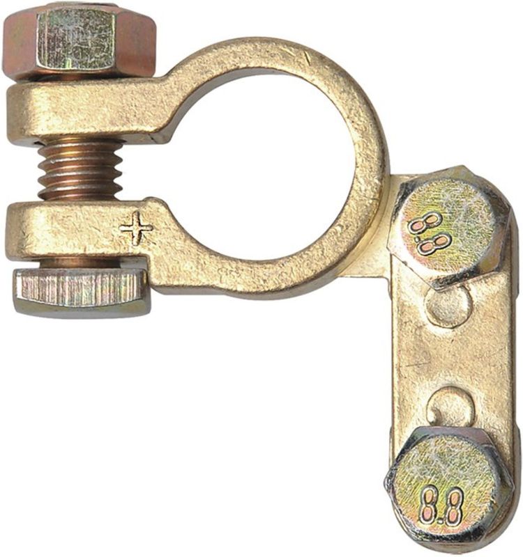 ProPlus - Accupoolklem - Messing/Staal - Binnendiameter 16 t/m 17 mm