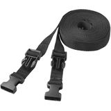 ProPlus Spanband verlengstuk - 3 meter - set van 2 - zwart - voor caravan- en camperdakhoes