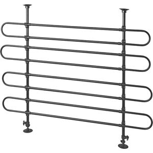 ProPlus Bagage- en Hondenrek - Verstelbaar - 98 tot 137 cm Hoog - 80 tot 145 cm Breed