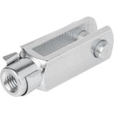 ProPlus - Gaffel M8 - Verzinkt Staal - 58 mm - 2 Stuks