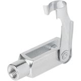 ProPlus Gaffel M8 - Verzinkt staal - 58 mm - 2 stuks