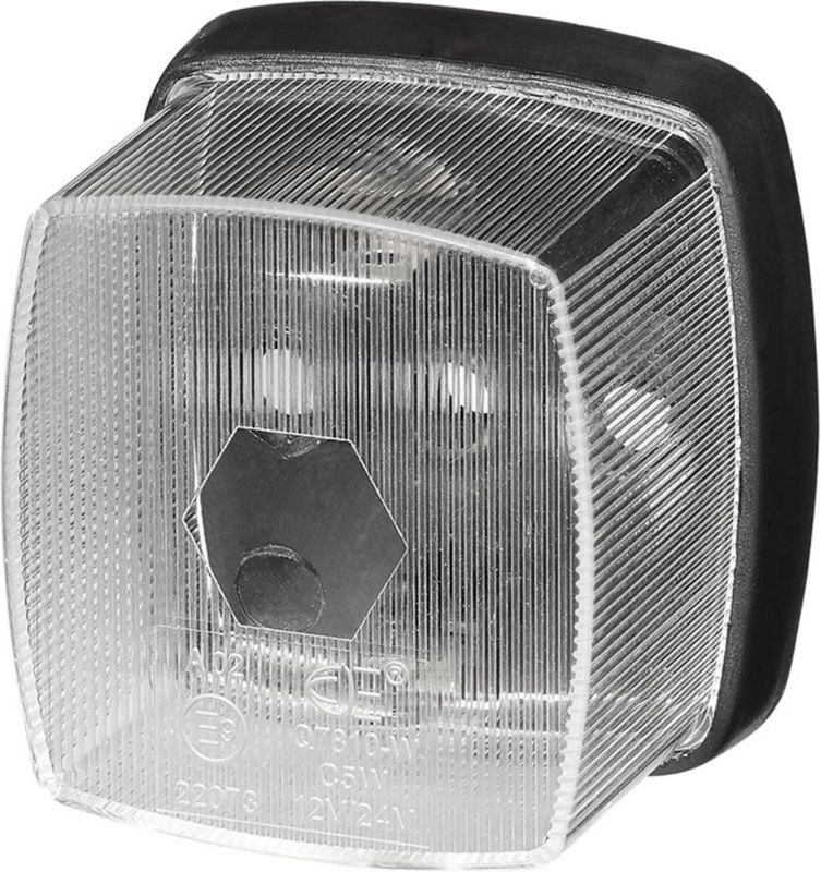 Pro Plus Markeringslamp - Zijlamp - Contourverlichting - Wit - 65 x 60 mm - Budget - blister