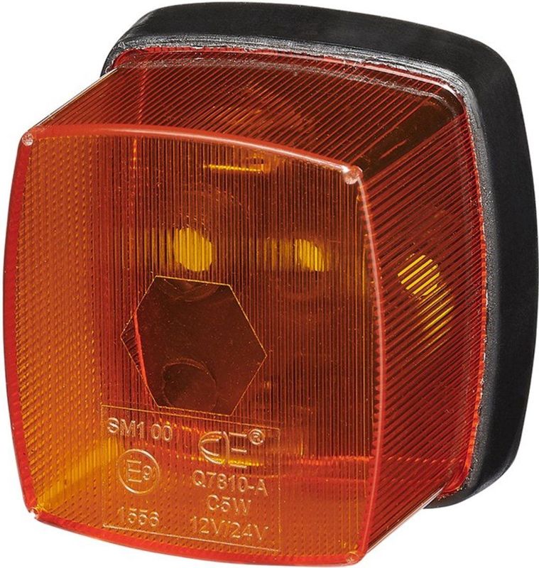 Pro Plus Markeringslamp - Zijlamp - Contourverlichting - Oranje - 65 x 60 mm - Budget - blister