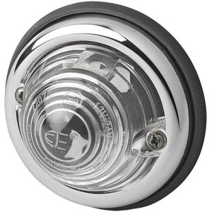 Pro Plus Markeringslamp - Zijlamp - Contourverlichting - Wit - Ø 70 mm - blister