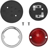 Pro Plus Markeringslamp - Zijlamp - Contourverlichting - Rood - Ø 70 mm - blister