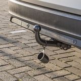 Pro Plus Trekhaakdop met Ring - Kunststof - Universeel - Zwart - blister