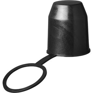 Pro Plus Trekhaakdop met Ring - Kunststof - Universeel - Zwart - blister