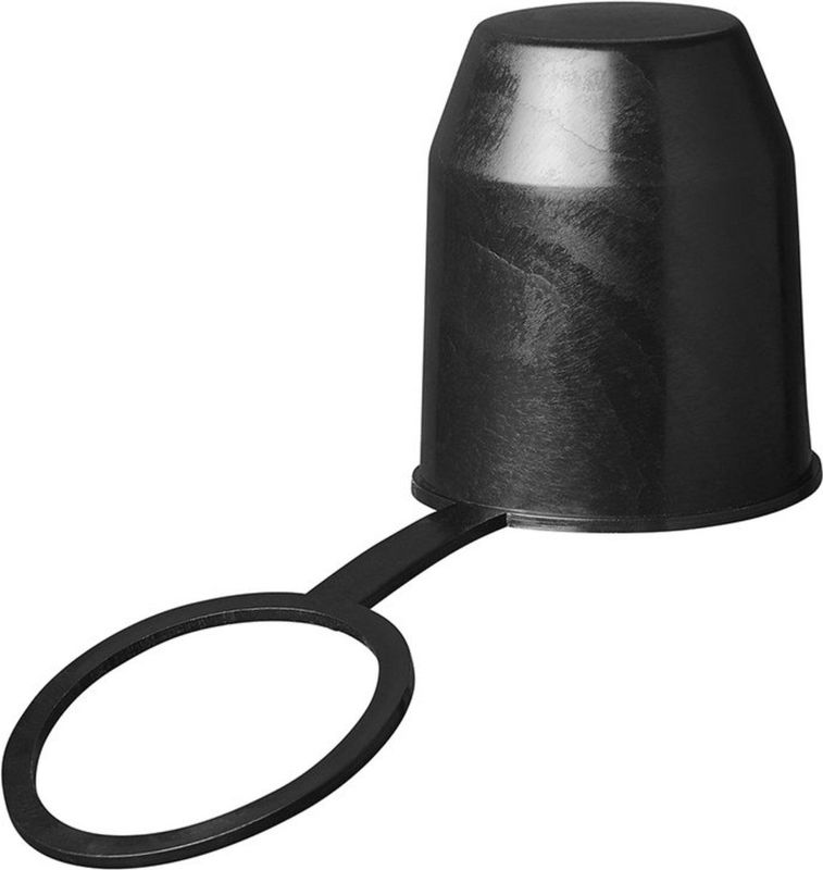 Pro Plus Trekhaakdop met Ring - Kunststof - Universeel - Zwart - blister