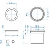 Pro Plus Glijlager Voor Oplooprem - Knott KF/KR 7.5 - 10 - 13 - 20 - Kunststof