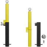 ProPlus Verwijderbare parkeerpaal - Ø 70 mm - Inclusief discusslot en grondanker