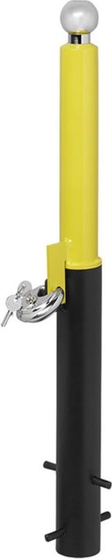 ProPlus Verwijderbare parkeerpaal - Ø 70 mm - Inclusief discusslot en grondanker