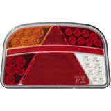 Pro Plus Achterlicht met 6 functies - 240 x 150 mm - LED - Links - blister