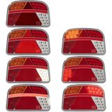 Pro Plus Achterlicht met 6 functies - 240 x 150 mm - LED - Links - blister