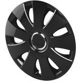 Pro Plus Wieldoppen Set - Ø 16 inch - Aura - Zwart - 4 stuks
