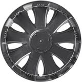 Pro Plus Wieldoppen Set - Ø 16 inch - Aura - Zwart - 4 stuks