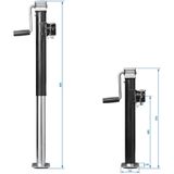 ProPlus - Steunpoot - Verstelbaar - Verzinkt Staal - Zijslinger