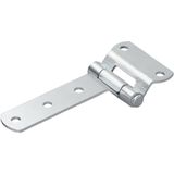 ProPlus - Vlinderscharnier - Staal - Verzinkt - 143 x 61 mm - Blisterverpakking