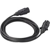 Pro Plus Verlengkabel - 5 meter met 2 x 7 Polige Stekker - PVC