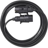 Pro Plus Verlengkabel - 5 meter met 2 x 7 Polige Stekker - PVC