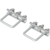 Pro Plus U-beugel voor Neuswielklem - Vierkant 60 mm - 2 stuks