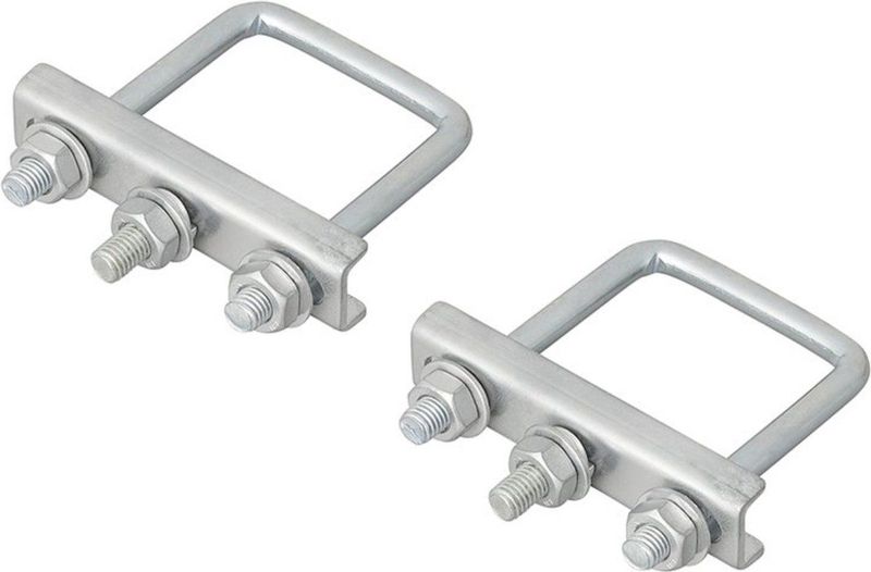 Pro Plus U-beugel voor Neuswielklem - Vierkant 60 mm - 2 stuks