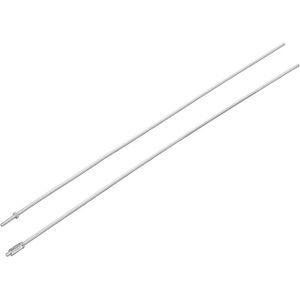 ProPlus Remstang voor aanhangwagen - M8 draad - 1 meter - 2 stuks - Metaal