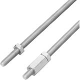 ProPlus Remstang - Aanhangeronderdelen - M10 Draad - 2 Stuks - 1 Meter