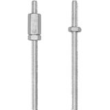 ProPlus Remstang - Aanhangeronderdelen - M10 Draad - 2 Stuks - 1 Meter