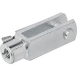 ProPlus - Gaffel voor Gasveer - Verzinkt Staal - M10 Schroefdraad - 71 x 20 mm