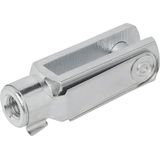 ProPlus - Gaffel voor Gasveer - Verzinkt Staal - M10 Schroefdraad - 71 x 20 mm